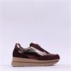Marco Moreo Pompei Front Zip Platform - Burgundy Suede